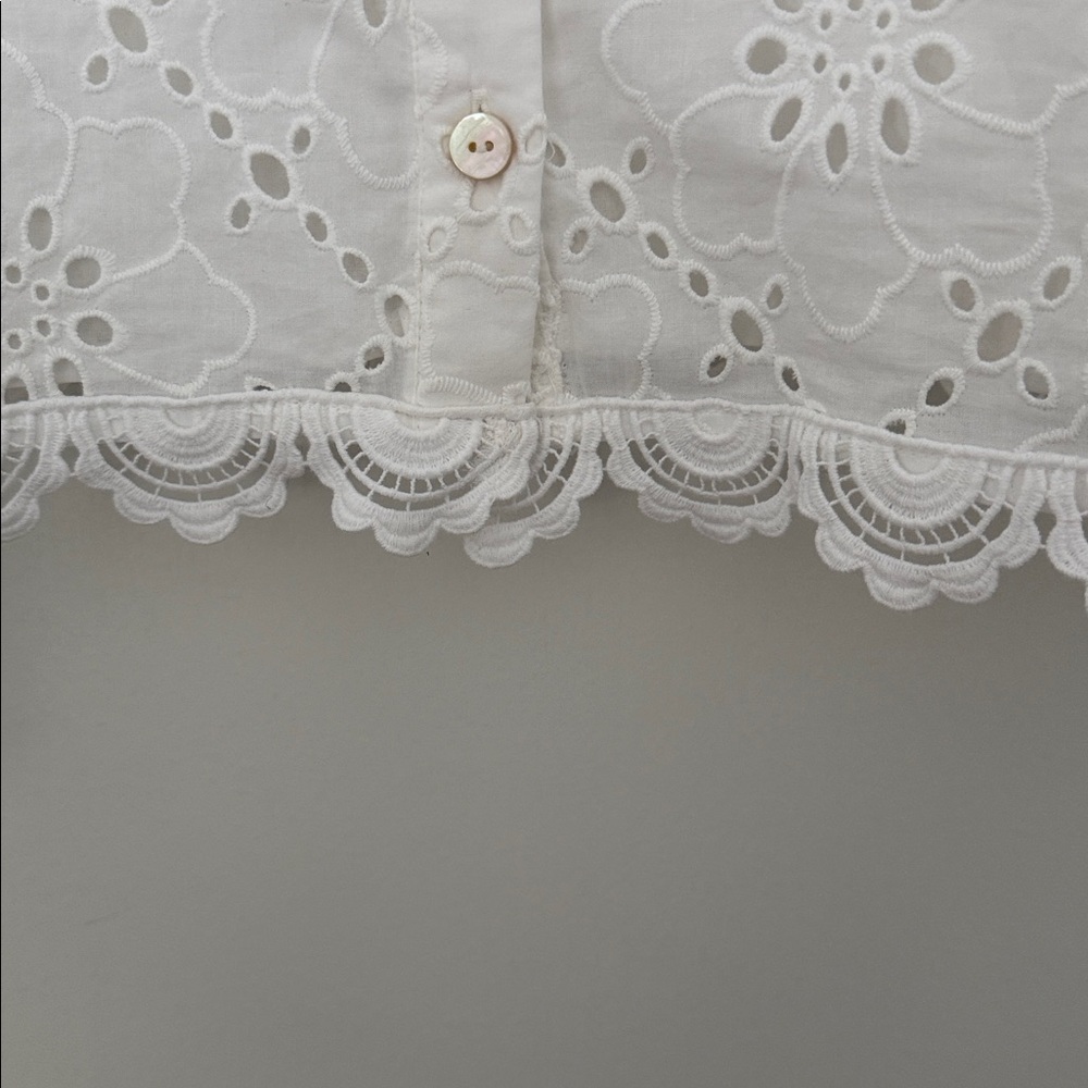 Lilly Pulitzer Singrid Eyelet Top - Picture 7 of 8
